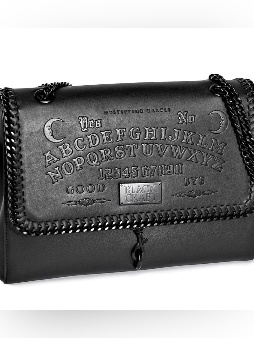 BlackCraft Ouija Flap Shoulder Bag -Brand New